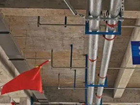 湾里管廊支架的安装方法